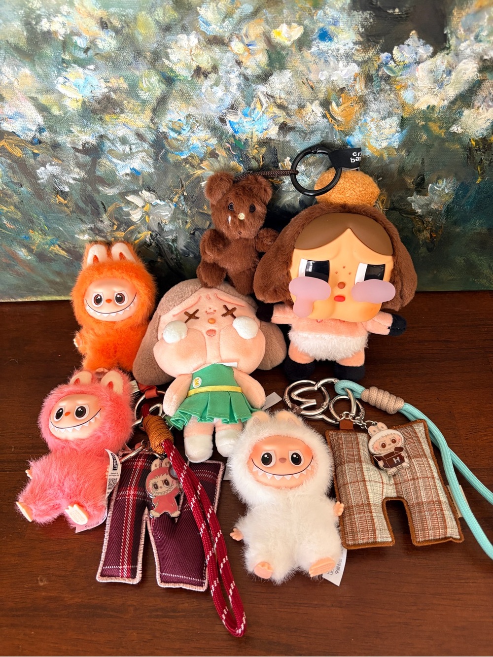 Cute Plush Keychain Bundle - Set of 5